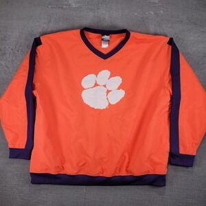 Clemson Tigers Pullover Y2K Windbreaker NCAA Orange‎ Purple Knights Apparel